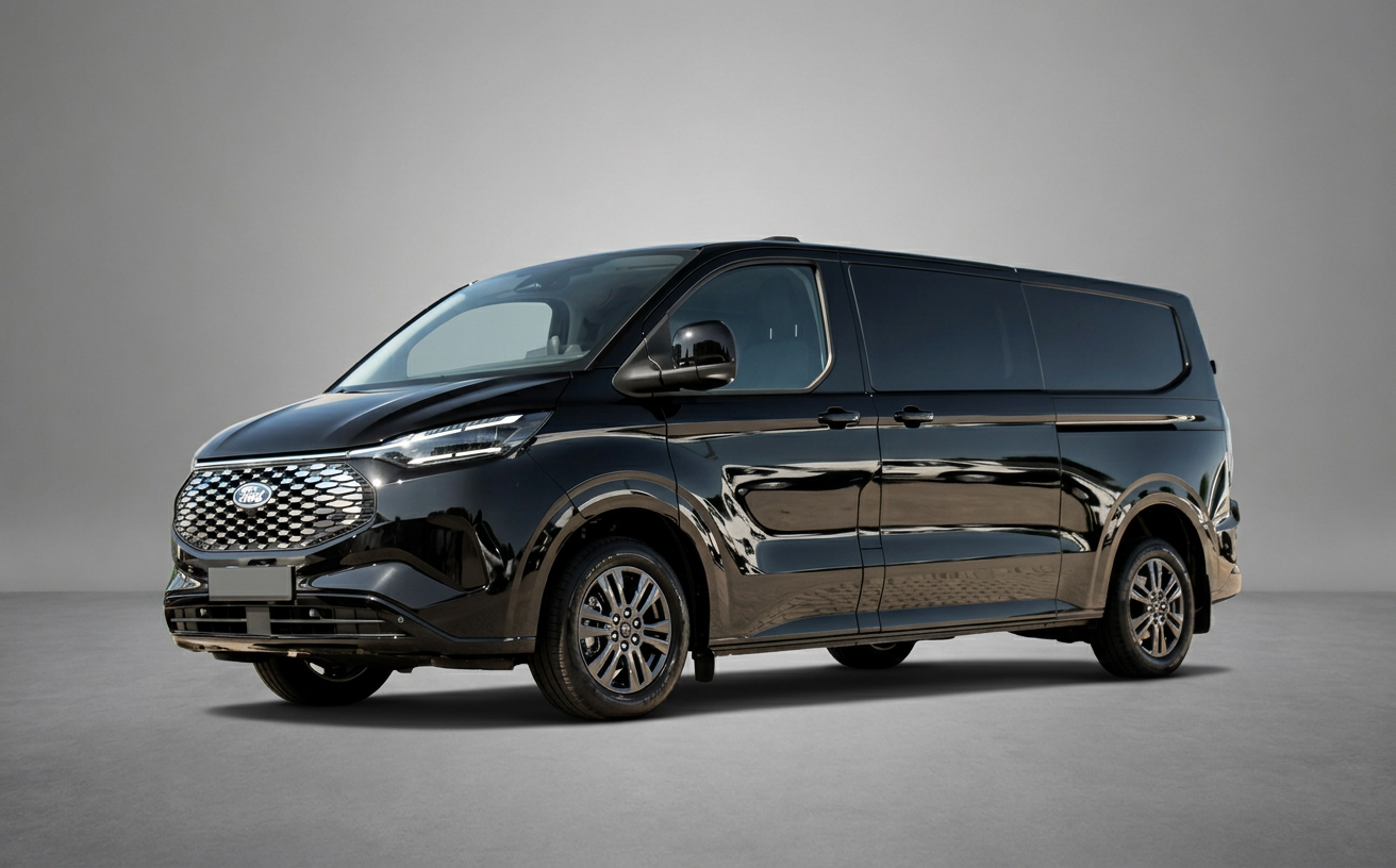 Ford - E-transit Custom 320 L2H1 Limited DC | 71 kWh | 160kW/218pk | Driver Assist |