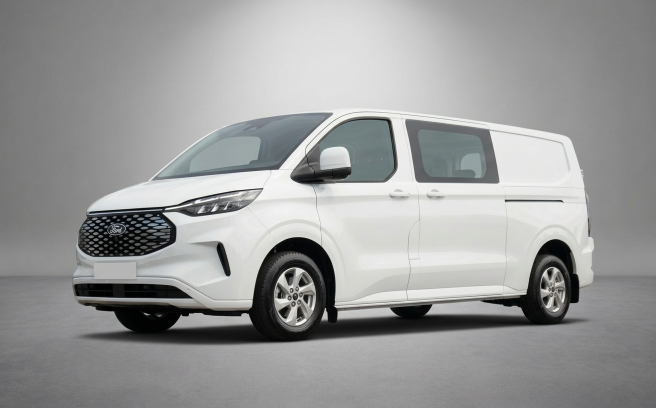 Ford - E-transit Custom 320 L2H1 Limited DC | 71 kWh | 160kW/218pk | Pro Power | Tre