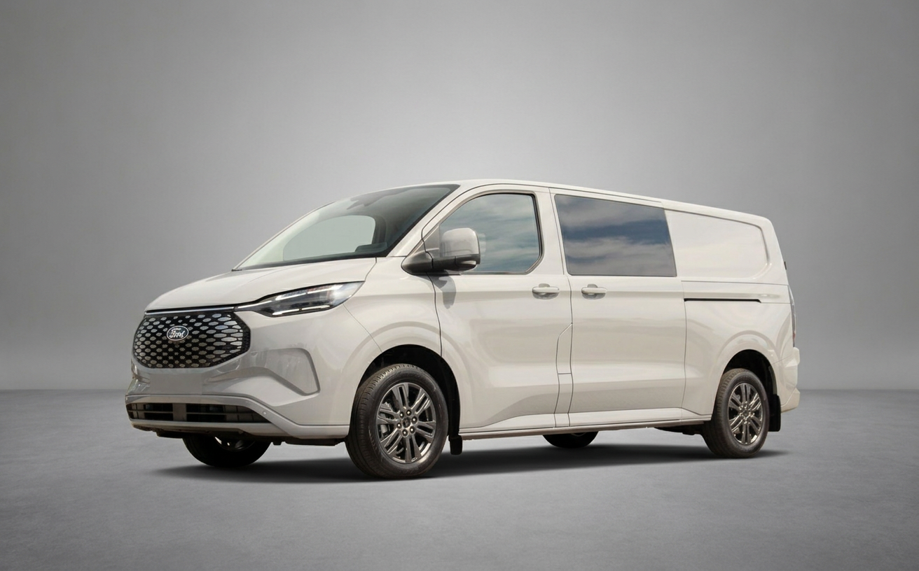 Ford - E-transit Custom 320 L2H1 Limited DC | 71 kWh | 160kW/218pk | Driver Assist |
