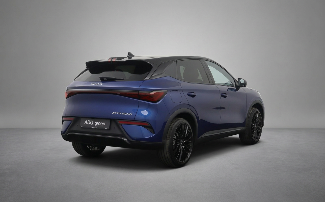 BYD - Atto 3 Evo Design 74.8 kWh Black-Edition| Unieke uitvoering | 360 grade