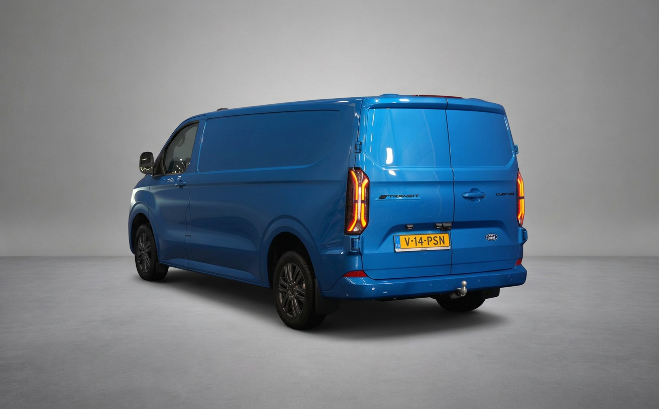 Ford - E-transit Custom 218 pk 330 km WLTP L2 Limited B&O/ Adapt.Cruise/ Elek.Trekha