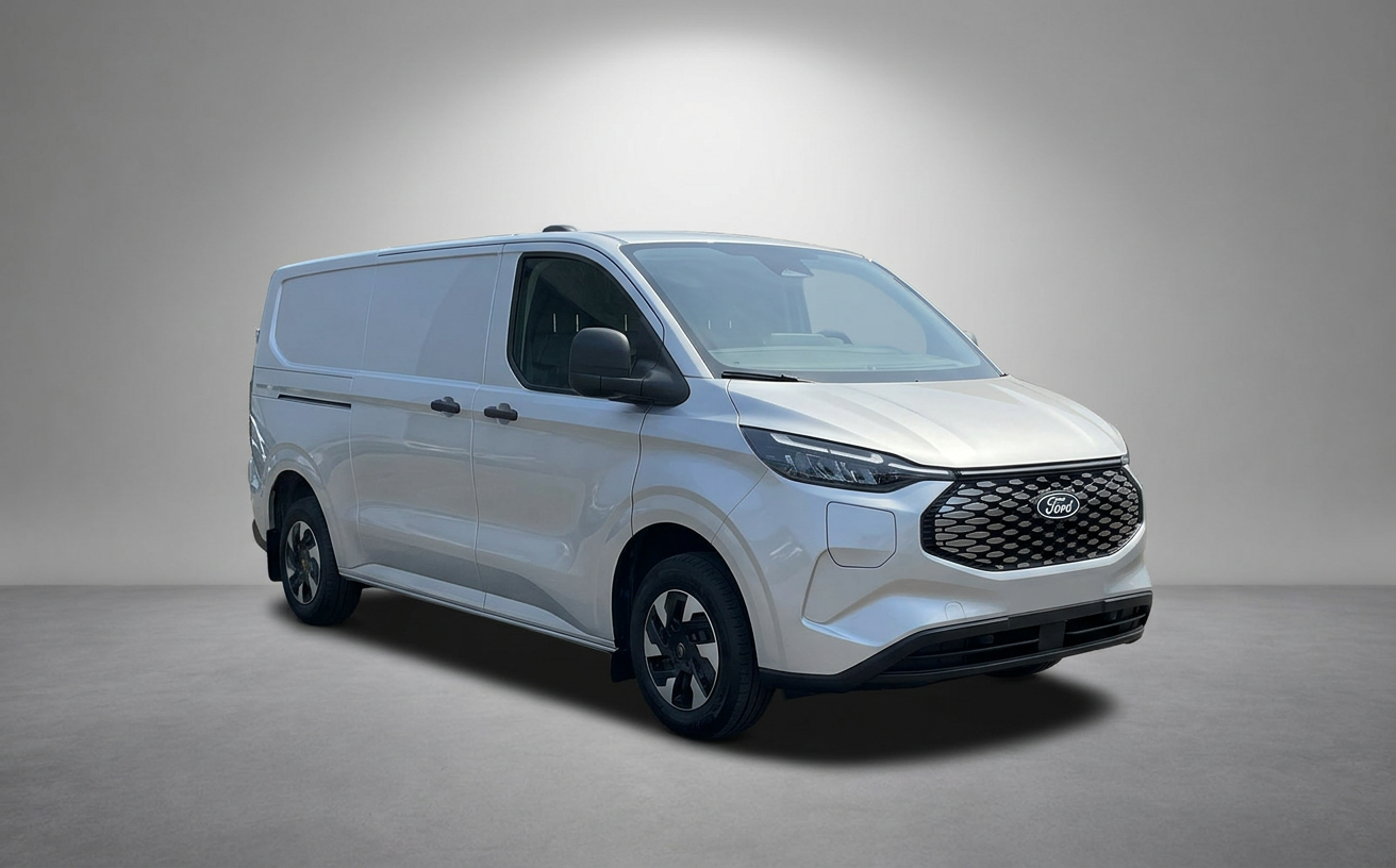 Ford - E-transit Custom L2 330 km WLTP Garantie t/m 05-'29/ LED/ Snellader/ Standkac
